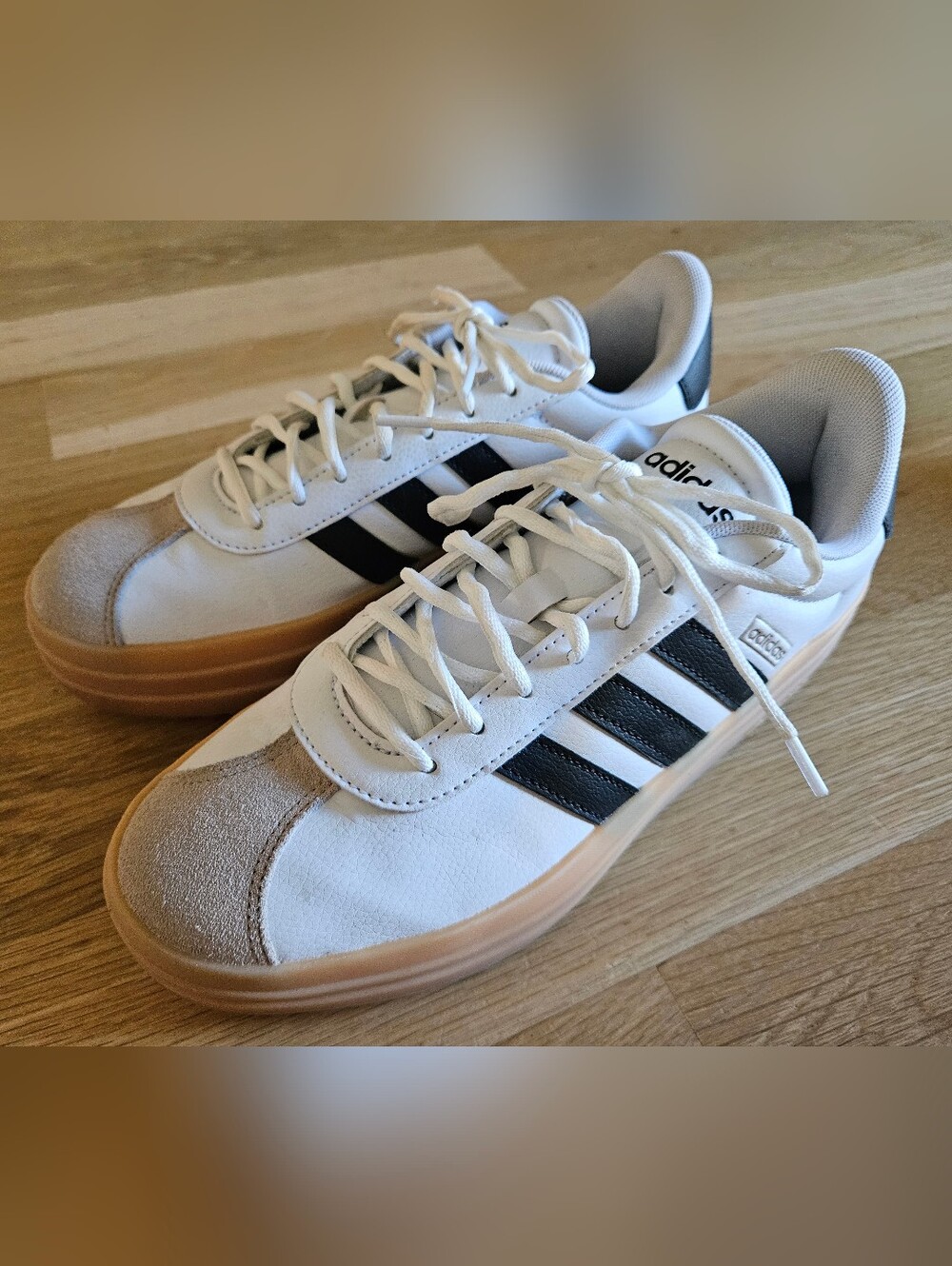 Adidas VL Court Bold Platform Sneakers 8.5
